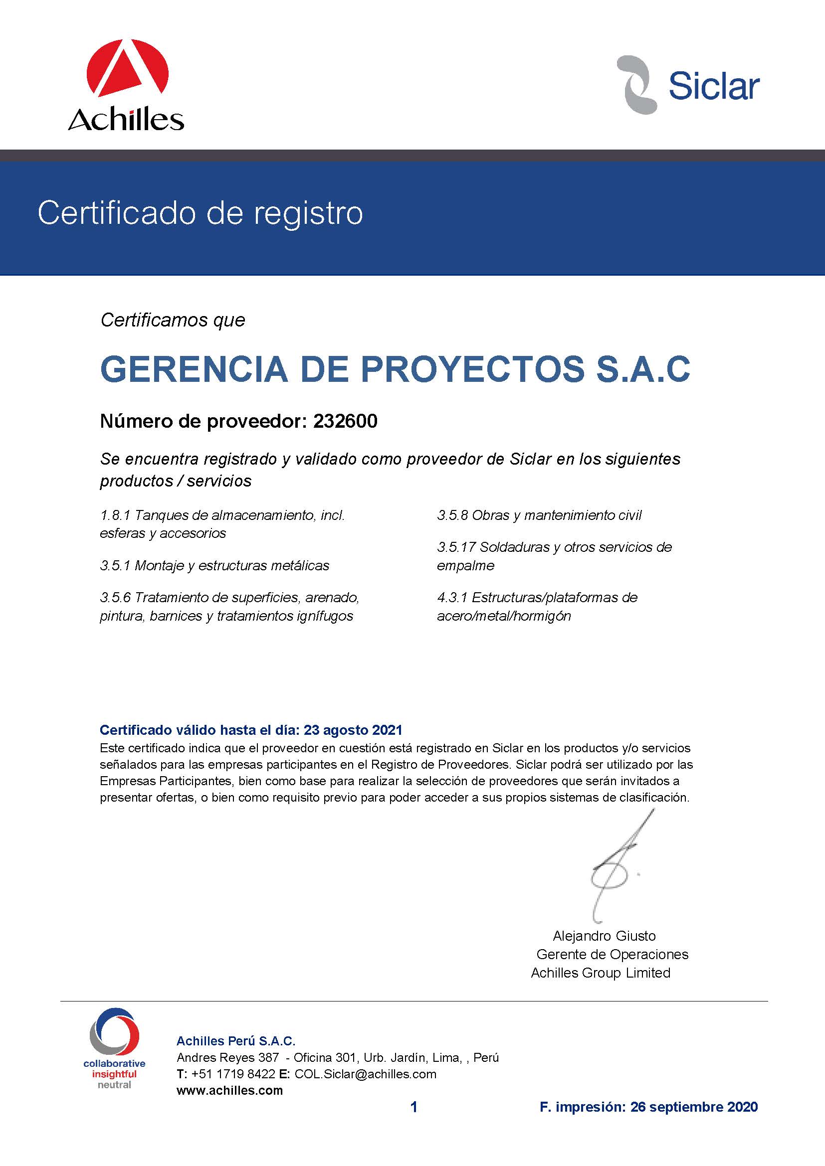 2020 Politica Integrada
