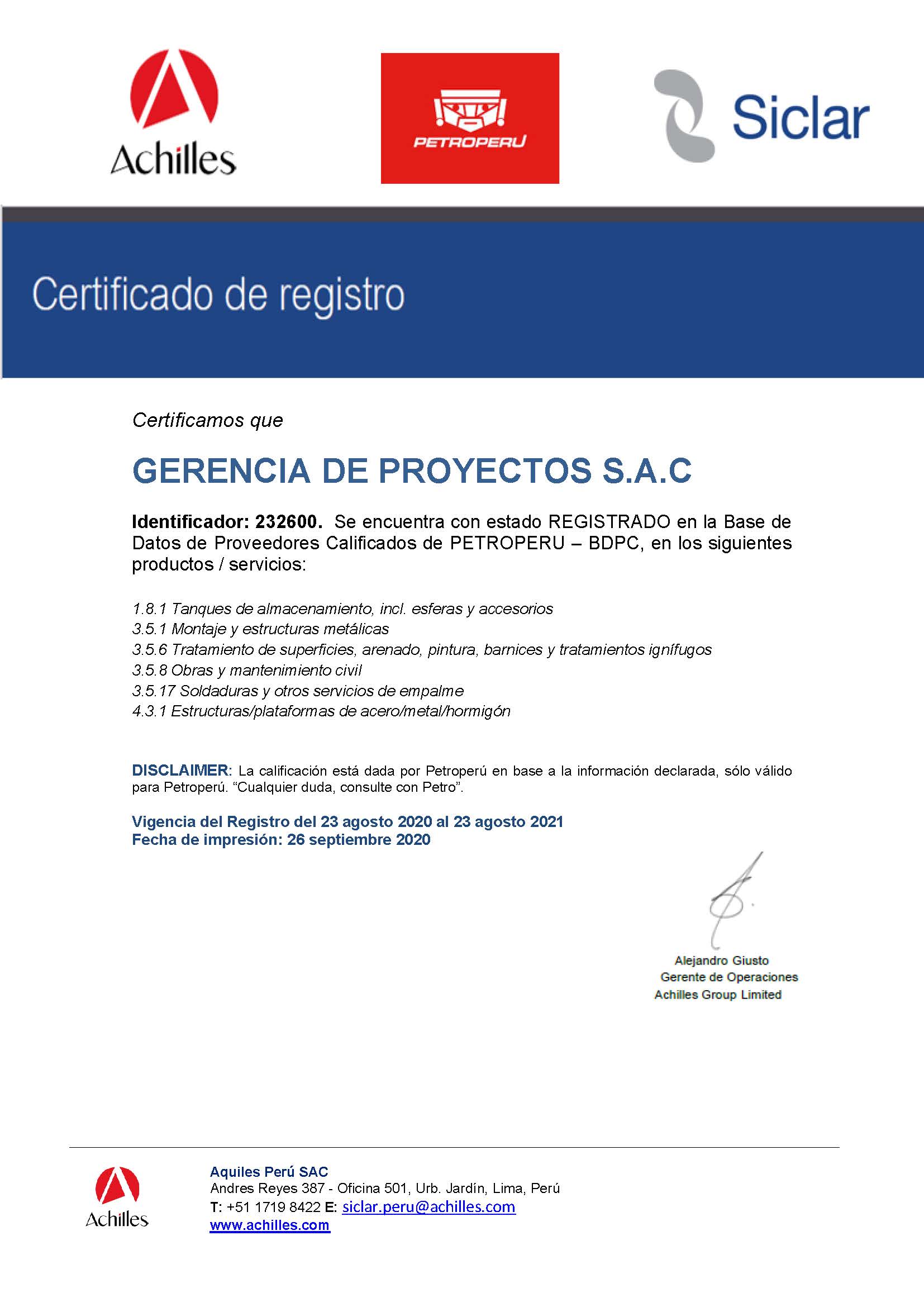2020 Politica Integrada